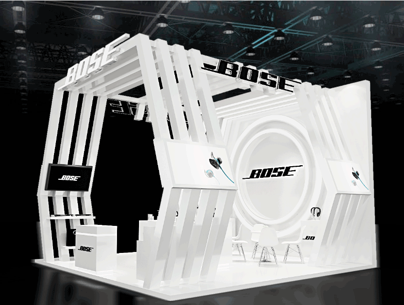 音響行業(yè)展覽展示展臺(tái)搭建廠家  第2張